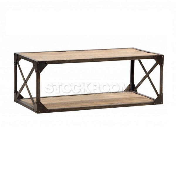 Caz Industrial Style Coffee Table