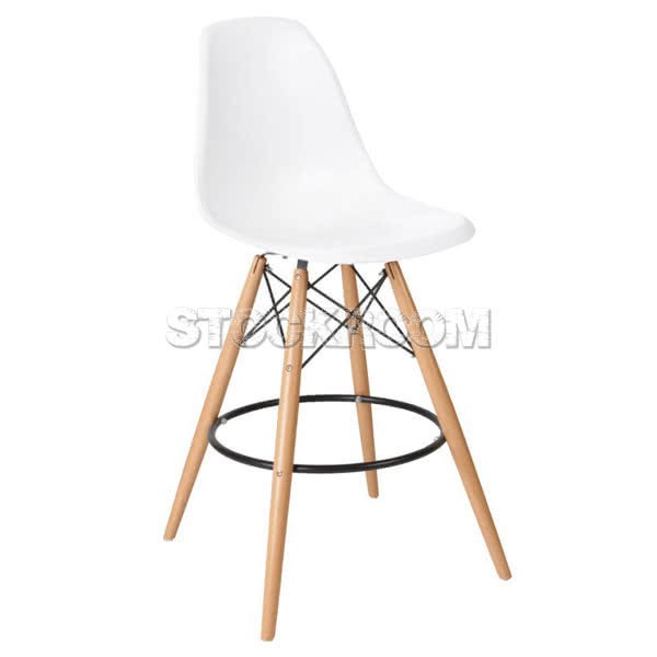 Charles Eames DSW Style Bar Stool