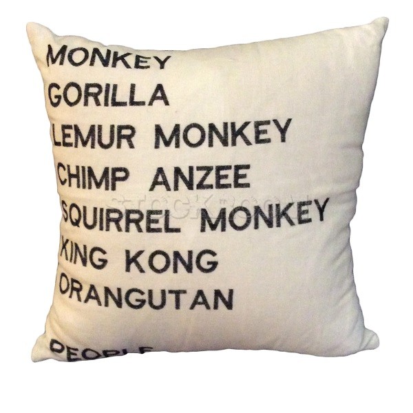 Monkey Decorative Cushion