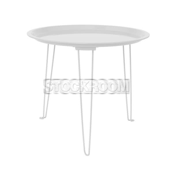 Hairpin Iron Metal Side Table