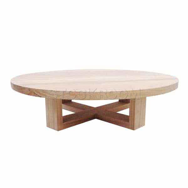 Floyd Solid Oak Wood Coffee Table