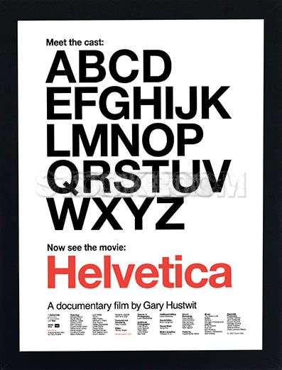 Art Painting - Helvetica - A to Z