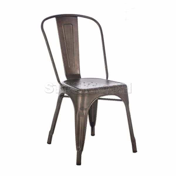 Xavier Pauchard Tolix Style Chair - Stackable Dining Chair