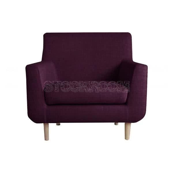 Henley Fabric Lounge Chair/ Armchair