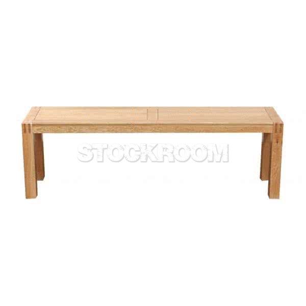 Oregon Solid Oak Wood Dining and Work Bench