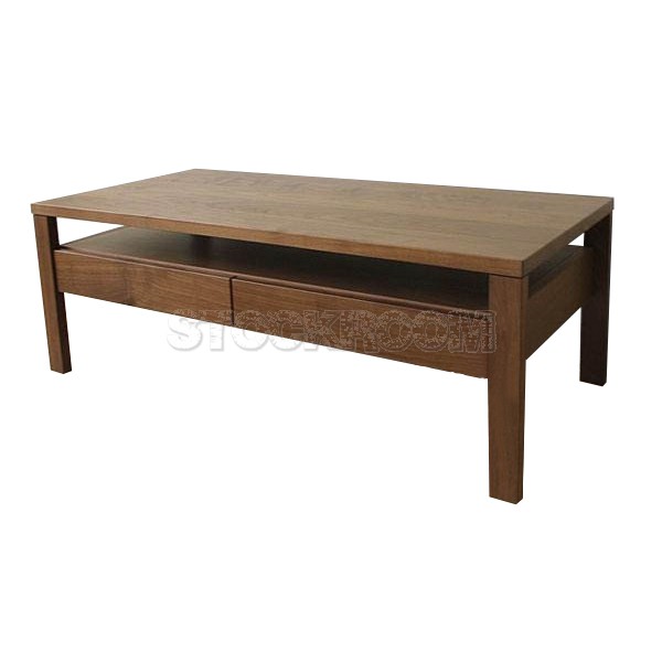 Lamar Solid Wood Coffee Table