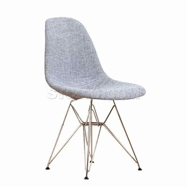 Charles Eames DSR Style Dining Chair - Upholstered - Full Fabric