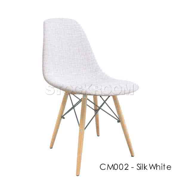 Charles Eames DSW Style Dining Chair - Upholstered - Full Fabric