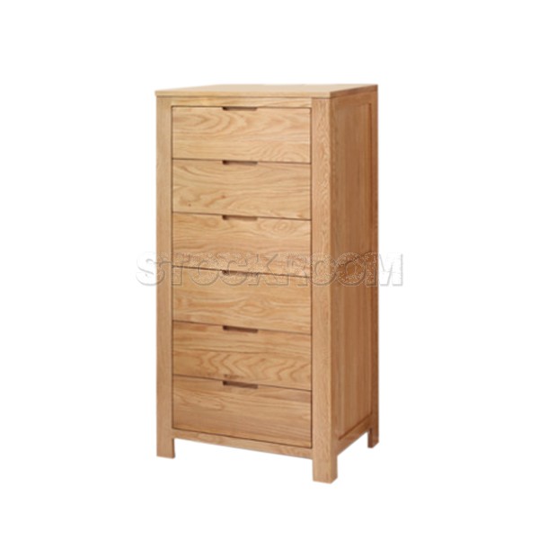 Eden Solid Wood Tallboy Storage Cabinet - More Sizes