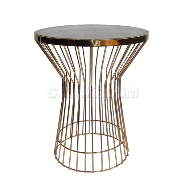 Gramercy Round Metal Side and Accent Table