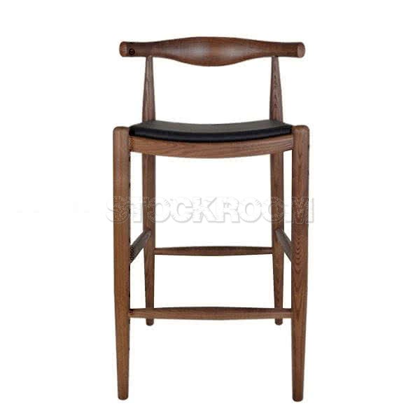 Hans J. Wegner Style ELBOW STOOL