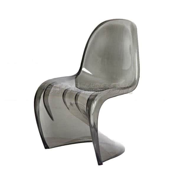 Verner Panton Style Chair - Transparent