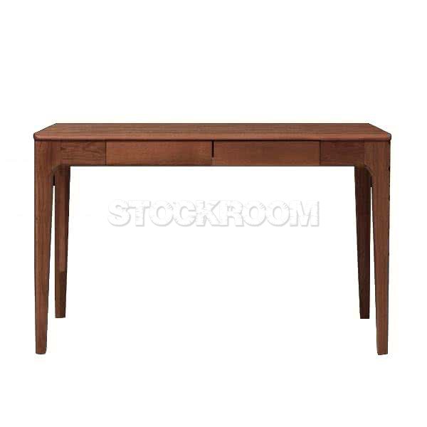 Martin Solid Oak Desk - Oak or Walnut Finish - More Sizes