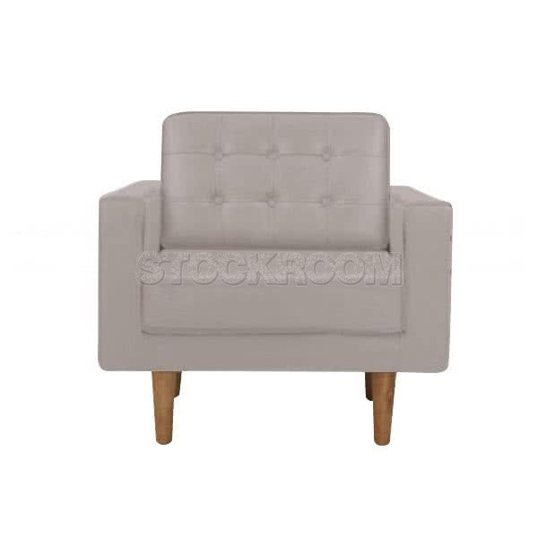 Stockroom Ayva Leather Sofa - Single Seater