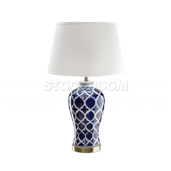 Pratima Indigo Blue Style Table Lamp