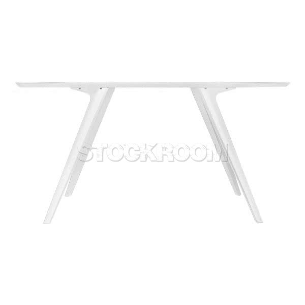 Nikolas Style White Table