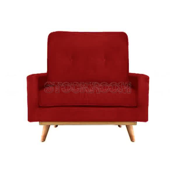 Hoover Fabric Single Seater Sofa/Lounge Chair