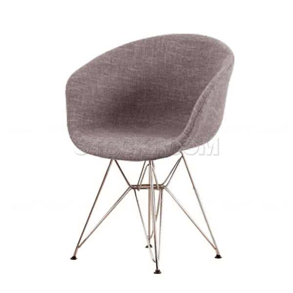 Moishe Upholstered Fabric Dining Armchair