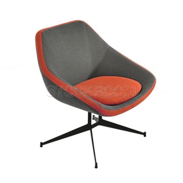 Ezra Dual Tone Side Chair Lounge Chair / Side Chair