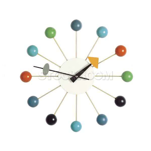 Nelson Style Ball Clock - Multi Color