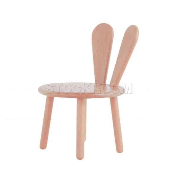 Bunny Solid Wood Kids Chair