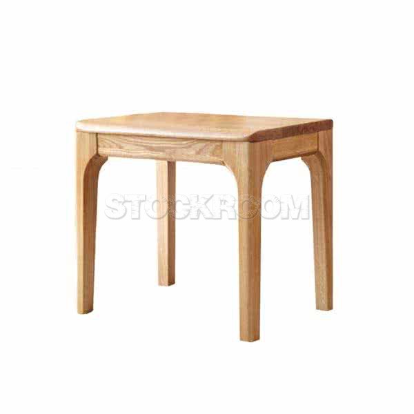 Martin Multi-Purpose Low Table and Stool - Oak