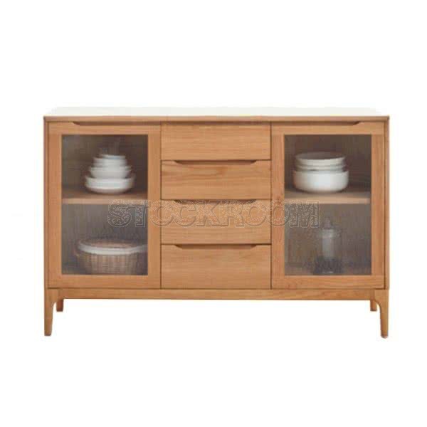 Martin Solid Wood Storage Universal Sideboard Cabinet