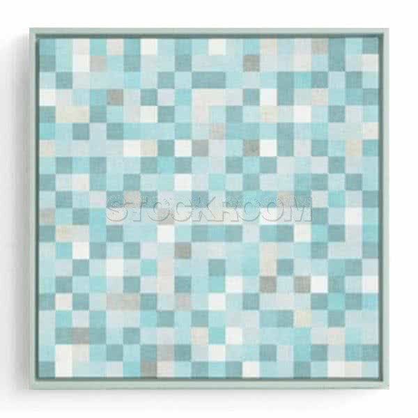 Stockroom Artworks - Square Canvas Wall Art - Geometric Squares - More Sizes