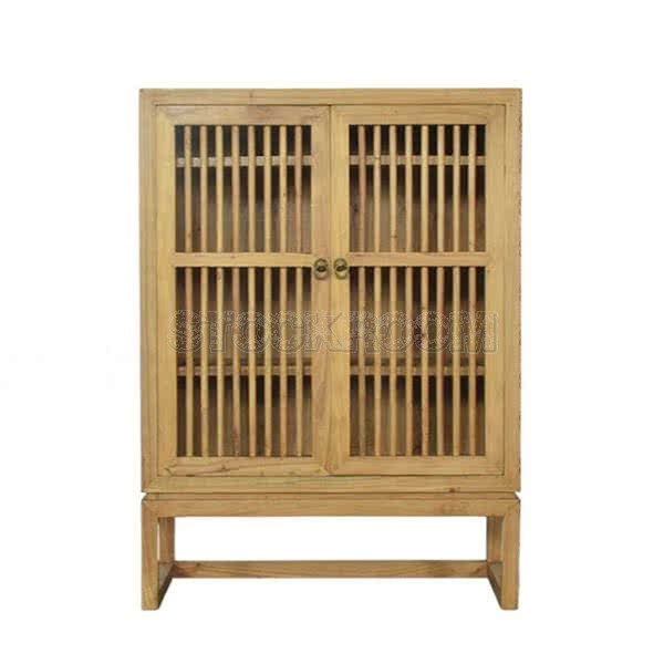 Tang Elm Wood Chinese Side Cabinet and Cupboard