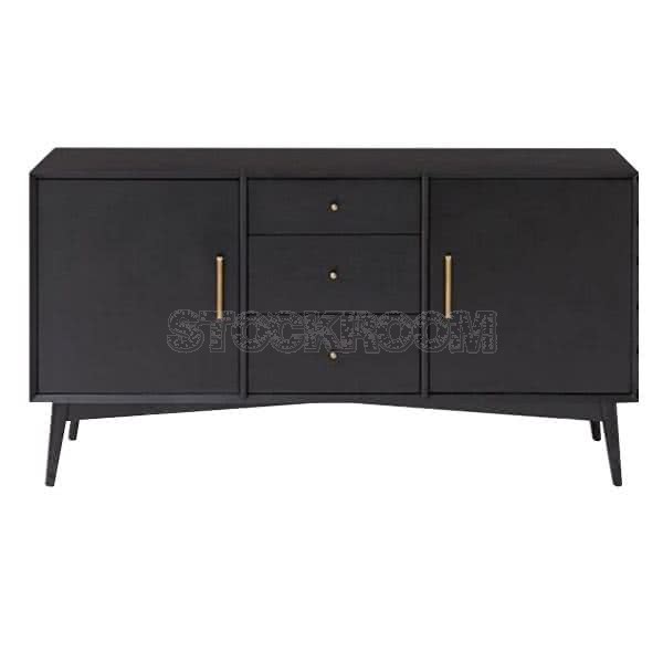 Percy Black Sideboard Cabinet