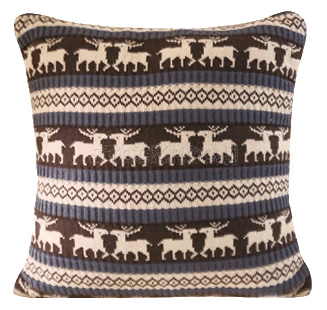 Deer Pattern Cushion