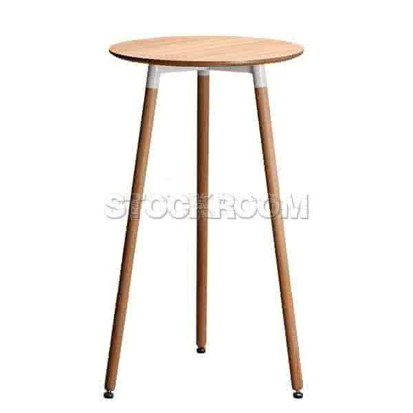 Eames Style DSW Round Bar Table 