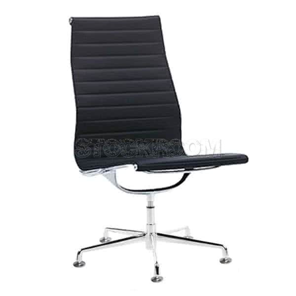 Eames Style Highback Fixed Office Chair (Without Armrest)