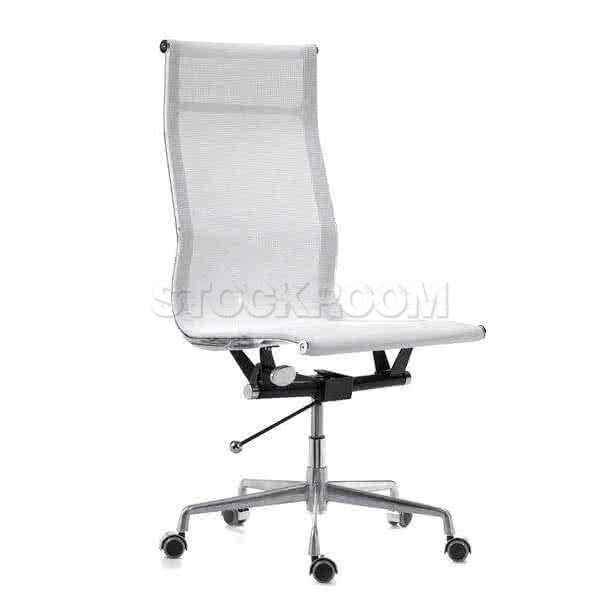 Eames Style Mesh Highback Office Chair With Castors (Without Armrest)