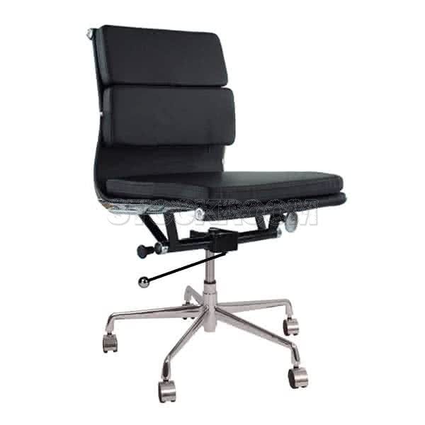Eames Style Softpad Lowback Office Chair With Castors (Without Armrest)