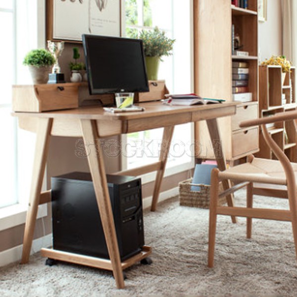 Eden Solid Wood Study Desk