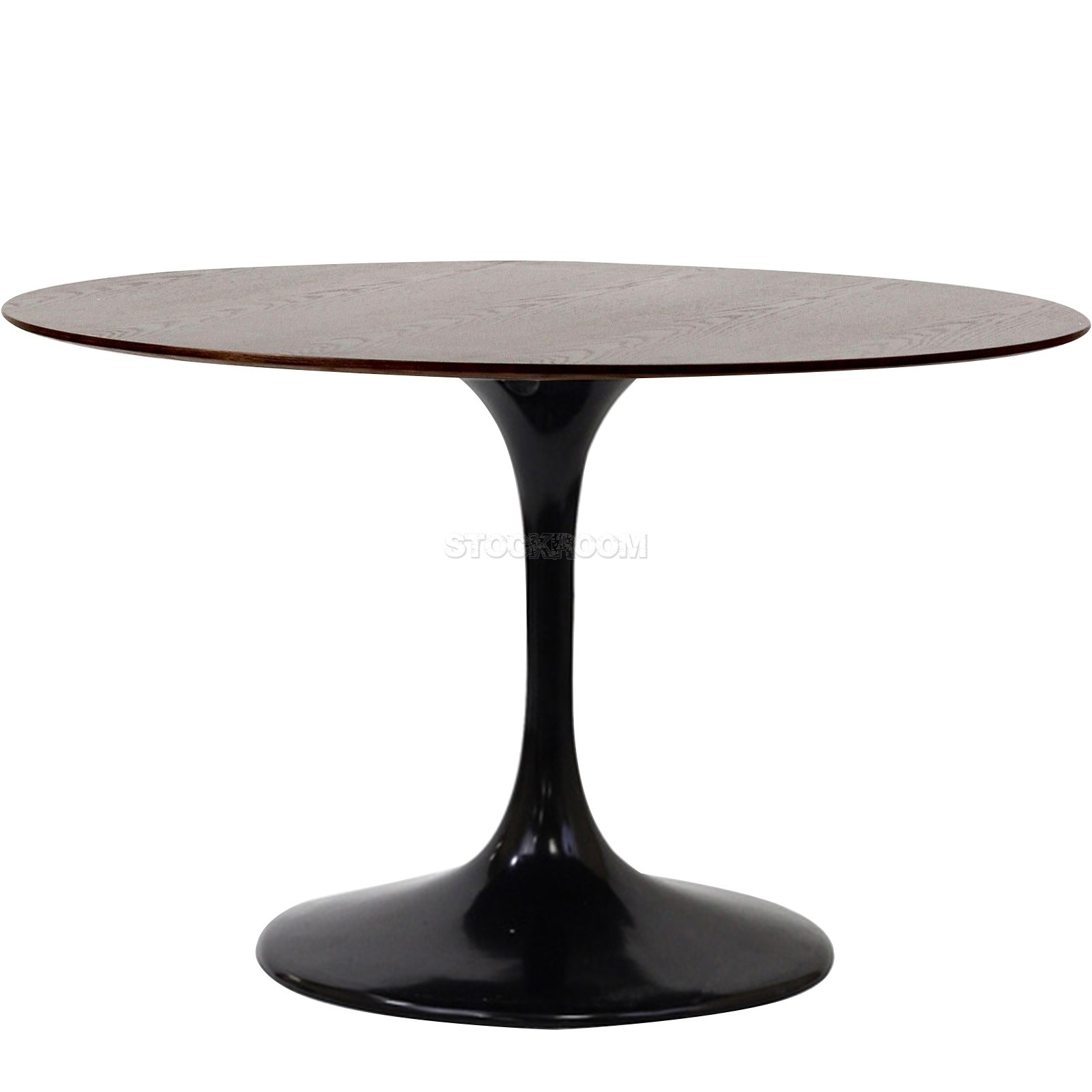 Eero Saarinen Tulip Style Round Table - Timber