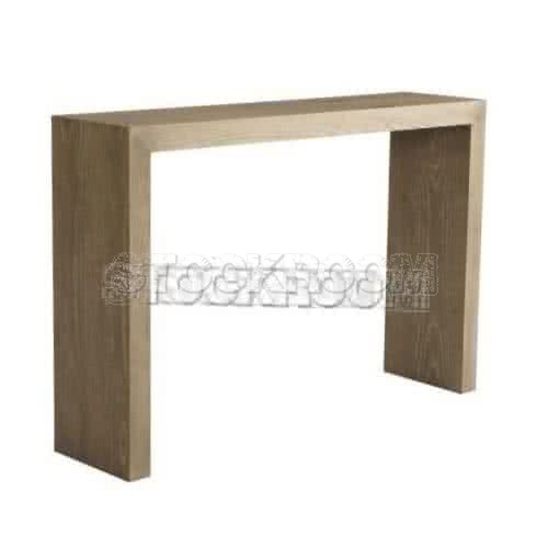 Ferd Solid Wood High Console Table / Bar Table