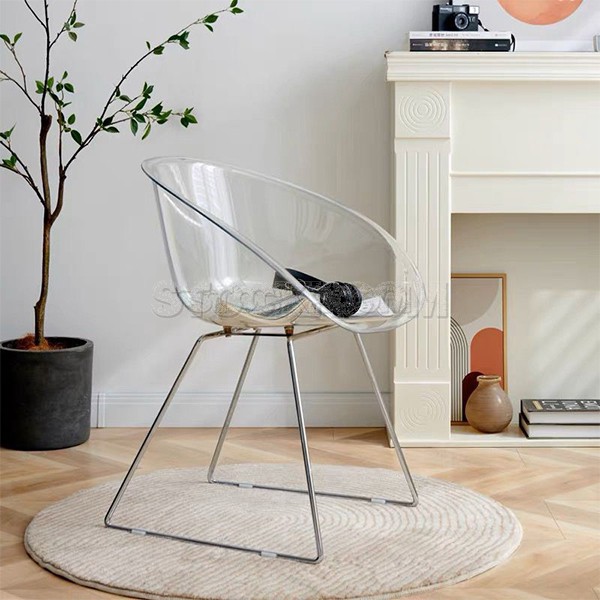 Gliss Style Transparent Dining Chair