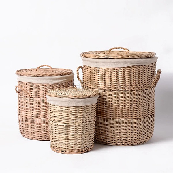 Griffin Rattan Laundry Basket