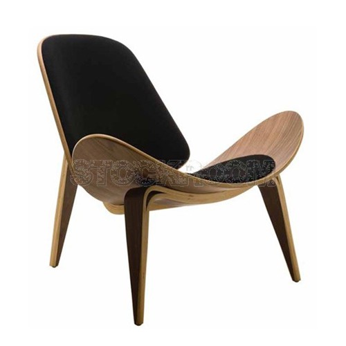 Hans J. Wegner Style Shell Chair CH07