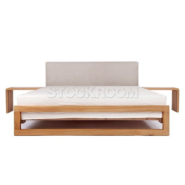 Henderson Solid Oak Wood Bed Frame