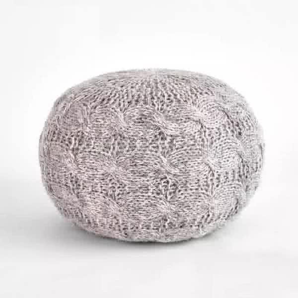 Indian Knitted Ottoman