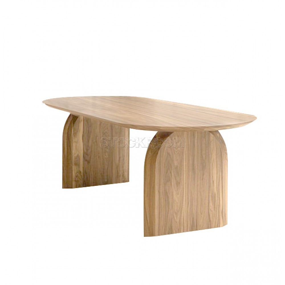 Kandall Solid Oak Wood Table