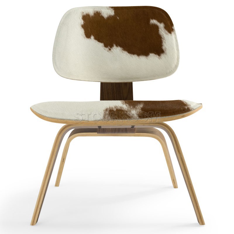 Charles Eames LCW Style Chair in Ponyhide