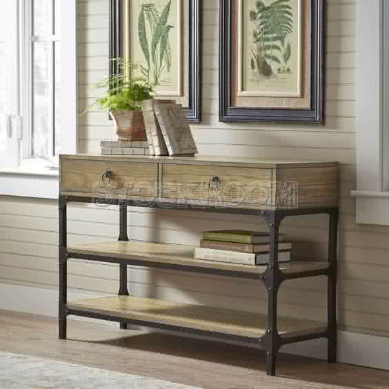 Brett Loft Style Console Table