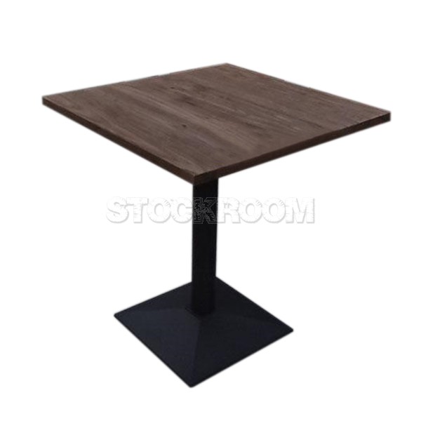 Ludwig Industrial Loft Style Square Table