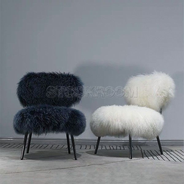 Maira Style Fur Lounge Chair