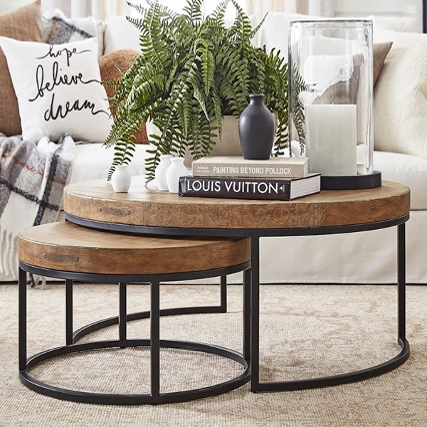 Malcolm Round Nesting Coffee Table