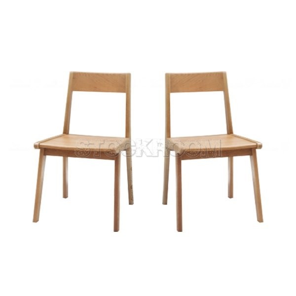 Martin Solid Wood Dining Chair (Set of Two) 